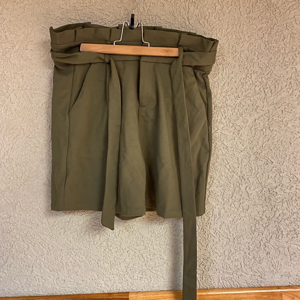 High waisted shorts